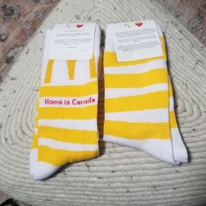 🆕️ 2 Pair McDonald's x Peace McHappy Day Socks Unisex. O/S.